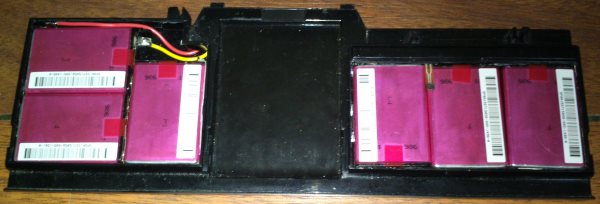 laptop battery with new cells